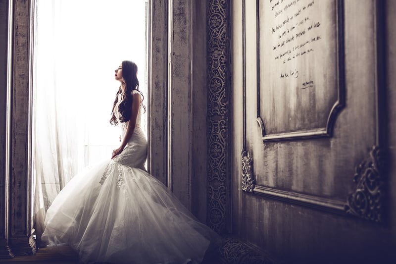 Minimalist Bridal Gown